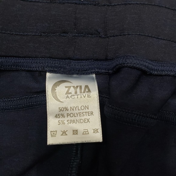 Zyia‎ Active Joggers Womens 33 Blue Pockets Drawstring Gym - Picture 5 of 8